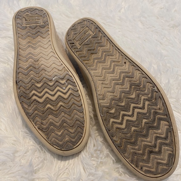 Toms classic Tan with sparkle loafers - Picture 5 of 5